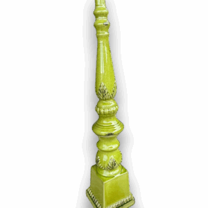 Accesorio decorativo cerámico verde
