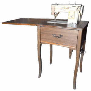 Mesa con Máquina de Coser Vintage