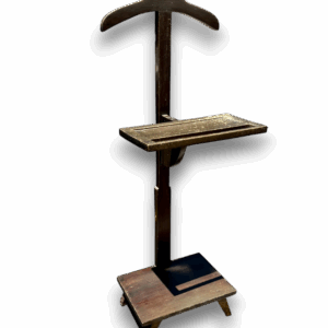 Perchero valet clásico de madera