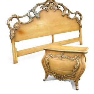 Set cabecera y mesa estilo clásico