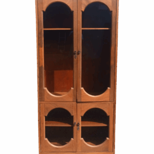 Vitrina Clásica de Madera con Vidrio
