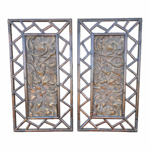 Panel mural metálico decorativo