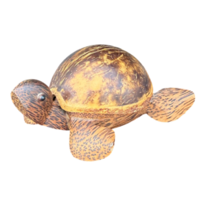 Cenicero decorativo tortuga estilo artesanal