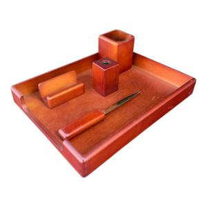 Set de escritorio en madera completo